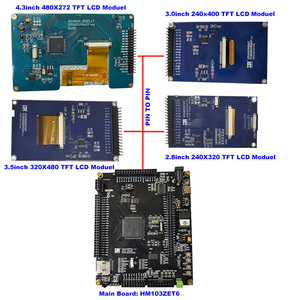 4.3 pollici tft modulo lcd scheda controller 4.3 pollici SSD1963 MCU 8/16bit interfaccia resistivo touch 4.3 "tft schermo lcd 34pin - Product Image 6