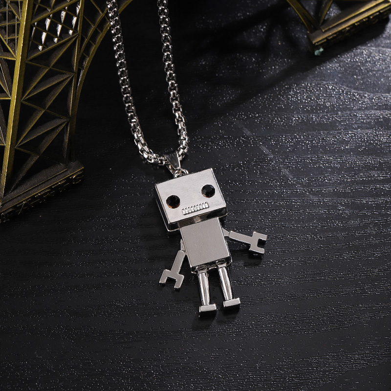 Robot argenté