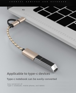 Nuovo Android USB lettore di schede adattatore cavo di tipo-C OTG convertitore con DC/AC materiale di uscita del PC connettore USB-C - Product Image 3