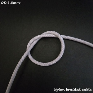 Worldwide Universal High Resistance to Wear and Tear Mesh Weave 8 Pin Type C 2 in 1 <strong>Cables</strong> - Product Image 4