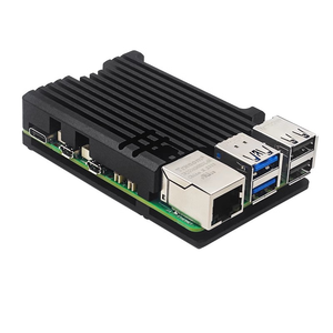 <strong>Raspberry</strong> <strong>Pi</strong> 5 Aluminum <strong>Case</strong> Metal Shell with Cooling Fan Silicone Heatsink Active Passive Cooling Radiator Cooler For RPi 5 - Product Image 4