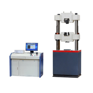Mikro computer gesteuerte nieder frequente zyklische Zug prüfmaschine Metallteile Gummi-Zug leistungs prüfmaschine - Product Image 2