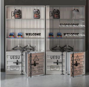 定制复古容器工业风格柜台收银台商店咖啡厅烧烤吧 - Product Image 6