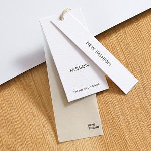 Best Selling Hang Tag <strong>With</strong> Rope Custom Clothing Seal <strong>String</strong> Hang Tag Printed Customer Logo Paper Label Swing Tag for Garment
