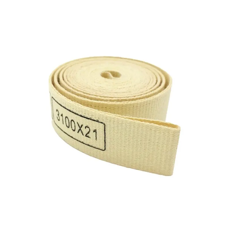 3100*18mm Leinen Aramid Material Tabak garnitur Klebeband Format Band Gürtel für die Zigaretten herstellung
