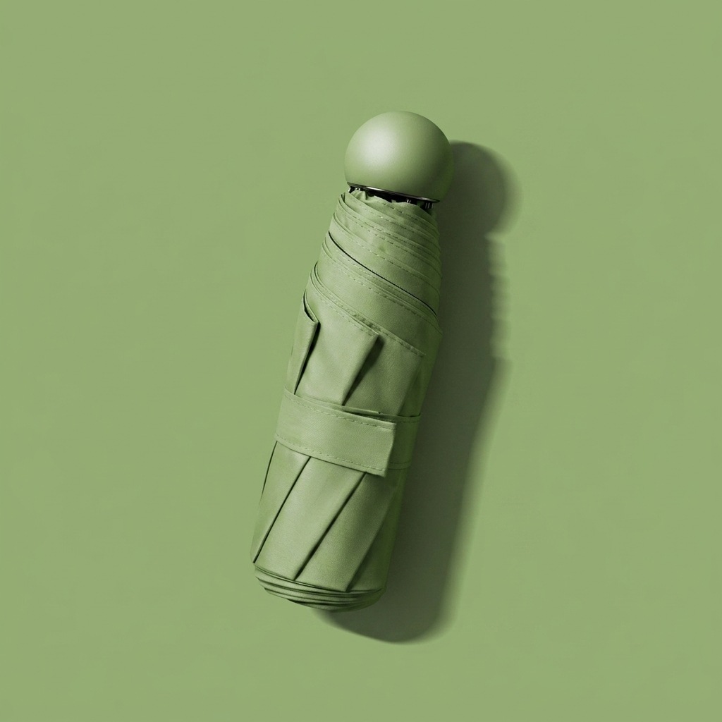 6-bone folding - Matcha green