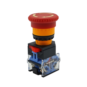 LA38-11BN Flachkopf-Drucktasten schalter 22mm Selbst rück stell barer Druckknopf schalter 220V Momentan-Druckknopf schalter - Product Image 3