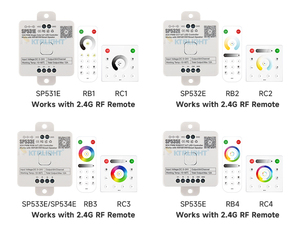SP535E SP533E All In One LED Controller Wifi Alexa Google Home 4CH PWM SPI pixel WS2811 RGB FCOB LED striscia di controllo - Product Image 4