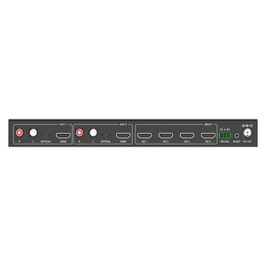 Nuevo 4K @ 60Hz multivisor HDMI pantalla cuádruple multivisor 4x2 HDMI conmutador HDMI matriz 4x2 conmutación perfecta