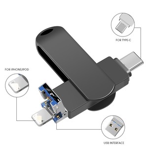 3 in 1 Lightning Type C USB Stick pendrive 16GB ถึง128GB แฟลชไดรฟ์ USB ชนิด C OTG สำหรับ iPhone PC โทรศัพท์ - Product Image 2