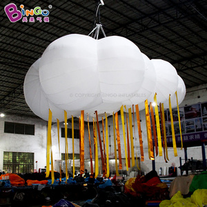 Bingo reklam gökkuşağı bulut işıklı şişme bulut balon asılı dev olay parti dekorasyon için şişme bulutlar - Product Image 6