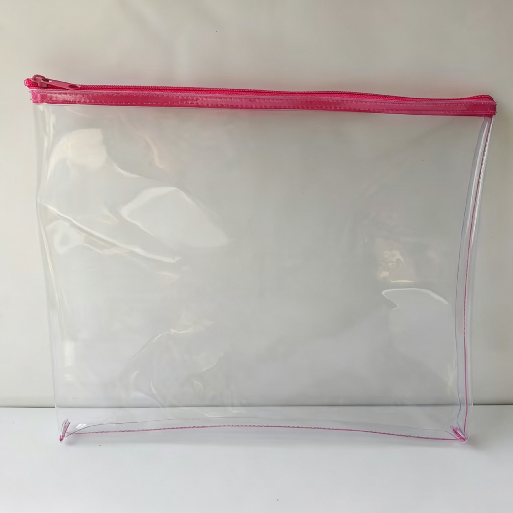 Hot Pink Needlepoint Project Pouch