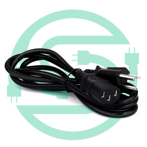 5 Ft Standard Computer Power <strong>Cord</strong> (NEMA 5-15P to IEC 320 C13) - <strong>18</strong> <strong>AWG</strong> Replacement AC Power Cable for PC or Monitor 125V 10A - Product Image 5