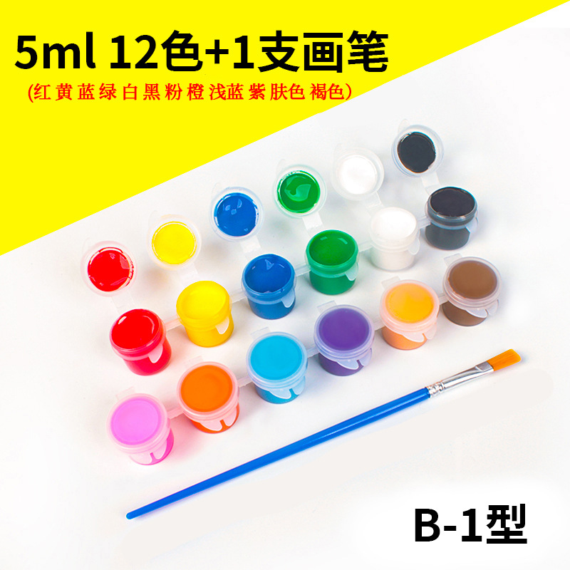 5ML, 12 colori + 1 penna.