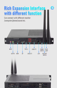 Venta caliente X86 OPS Mini PC con 11th Gen Intel I5 I7 CPU DDR5 OPS Computadora para educación Nuevo enchufe US/AU/CN - Product Image 5