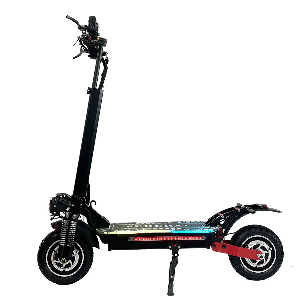 Off road 48v 52v 2000w 2400W pieghevole scooter elettrico doppio motore 3000w potente velocità veloce per adulti E scooter