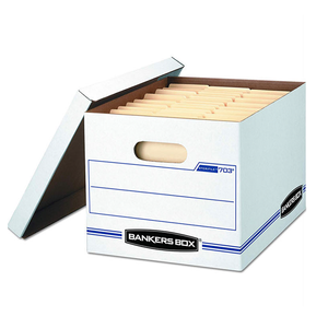 Directo de fábrica barato de alta calidad corrugado Archivo de Oficina impreso banqueros archivo caja de cartón de almacenamiento con asa - Product Image 3