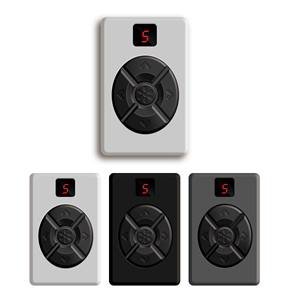 Trasmettitore remoto a codice fisso a 5 canali 250-450Mhz duplicatore remoto supporto 5 porte nel frattempo interruttore di controllo del codice fisso
