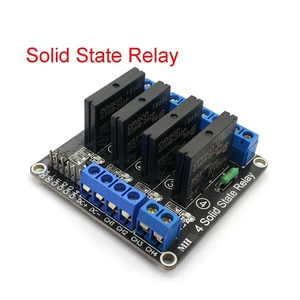 5V modulo relè a stato solido a 4 canali a basso livello 250V 2A uscita con componenti elettronici con fusibile a resistenza - Product Image 2