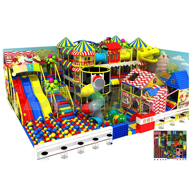 Parque de atracciones Naughty Castle para niños, juego suave, Tobogán, equipo de patio interior