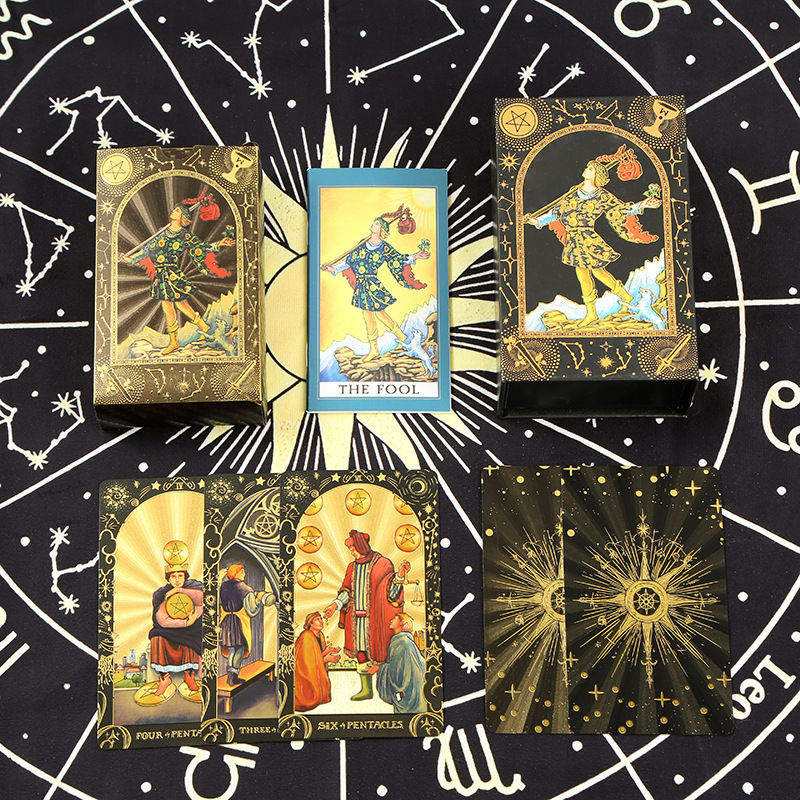 Coffret cadeau Tarot étoile noire