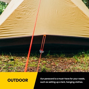 Tùy Chỉnh Paracord Sản Xuất 2-5Mm <span class=keywords><strong>Nylon</strong></span>/<span class=keywords><strong>Polyester</strong></span> Dây 1-11 Sợi Loại III 2Mm 3Mm 4Mm Paracord 550 - Product Image 6