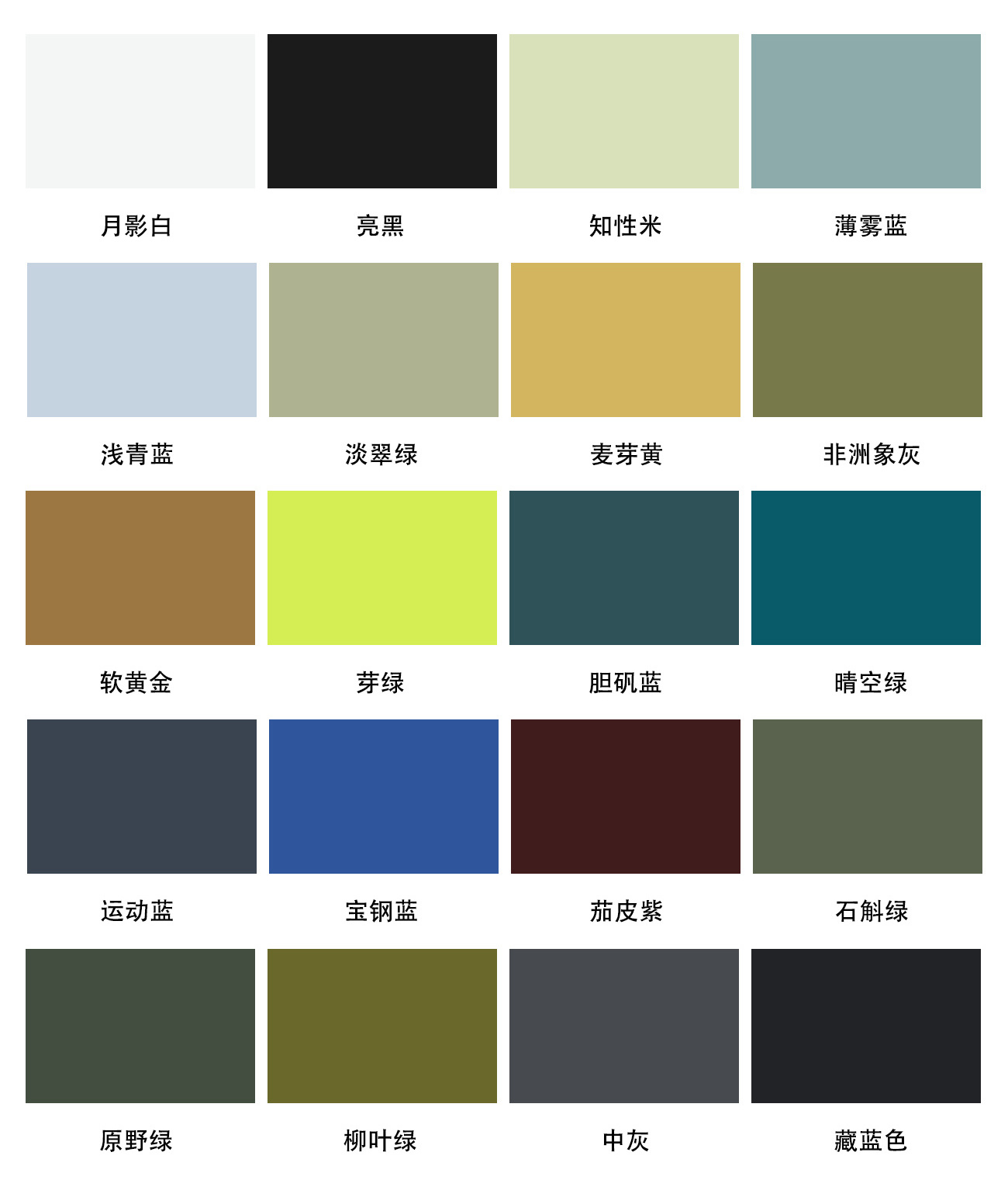Colorcard