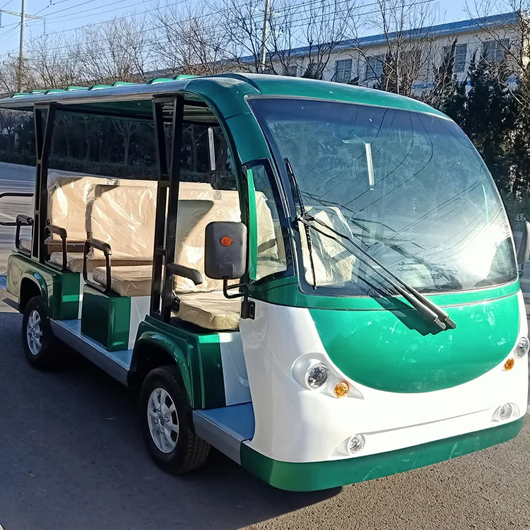 30 km/h öffnen stil elektrische sightseeing tourist bus für verkauf