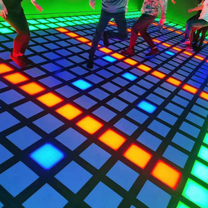 200 Spiele Programme aktivieren Spiel LED Boden interaktive Licht LED Square Grid Boden Spiele