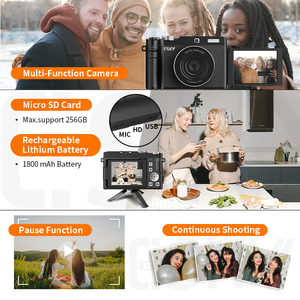 กล้องวินเทจย้อนยุคกล้องวินเทจสำหรับหน้าจอ180องศาถ่ายตัวเองฟิลเตอร์8สี4K วิดีโอคุณภาพเยี่ยม - Product Image 5
