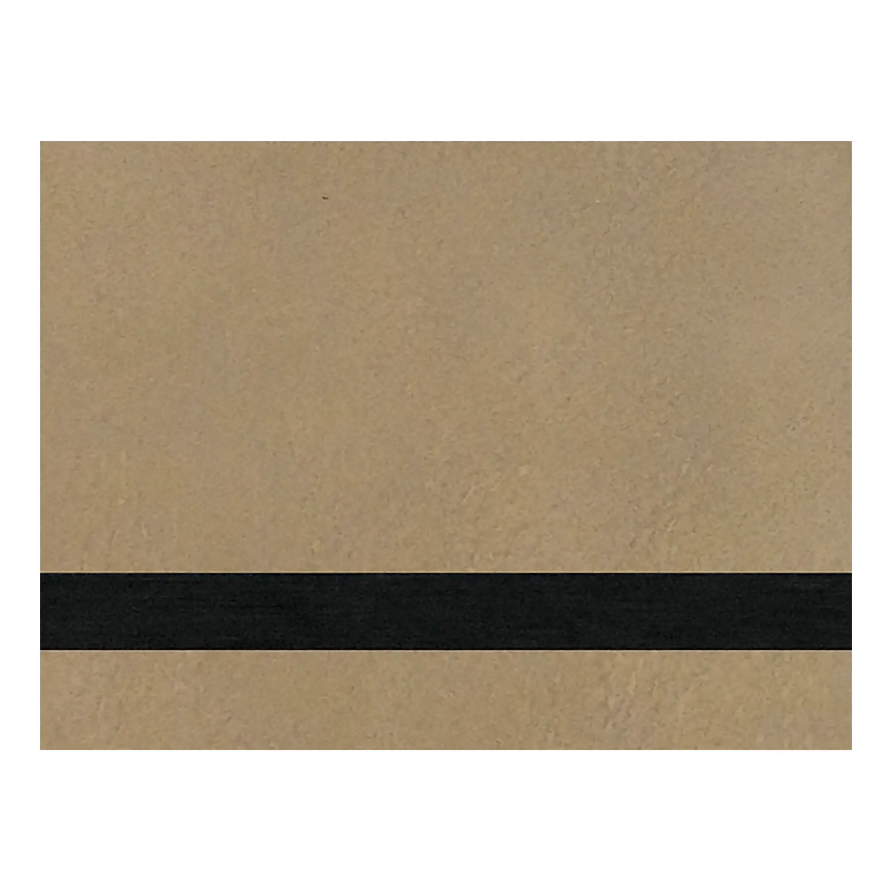 Laserd-cuero Blanco marrón claro, 12 "x 24", color negro