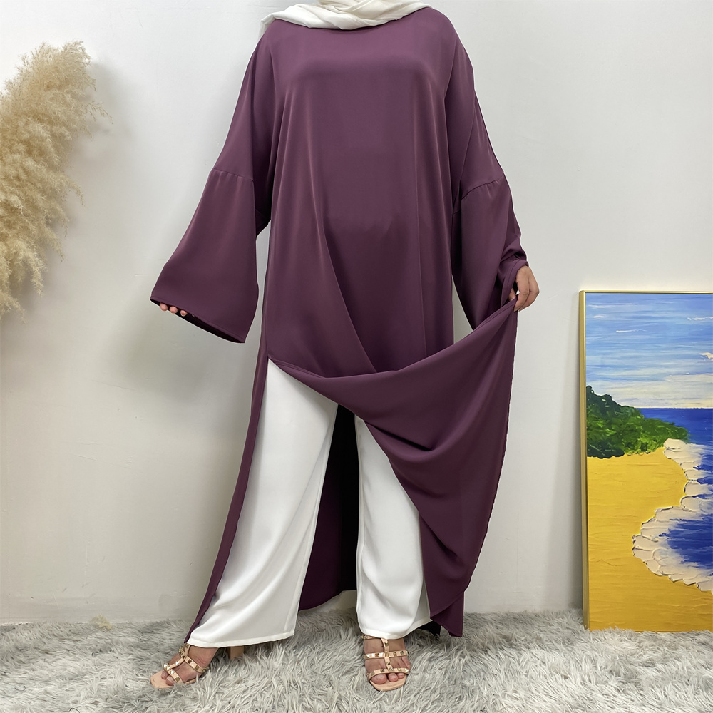 Dark purple White