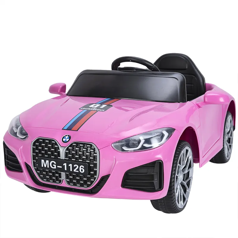 معظم تصميم و خصم كبير من الاطفال الكهربائية لعب سيارة لدفع/التحكم عن بعد فتاة/الفتيان ألعاب الأطفال ركوب على سيارة
