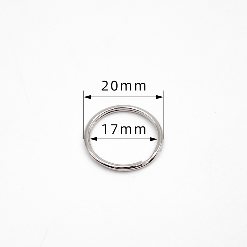 20mm aperture nickel color