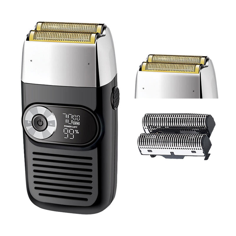 Noir avec 1 tête de rasoir supplémentaire