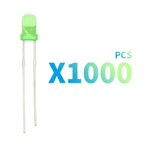 1000 adet 3mm LED ışık çeşitli kiti DIY LEDs Set beyaz sarı kırmızı yeşil mavi - Product Image 2