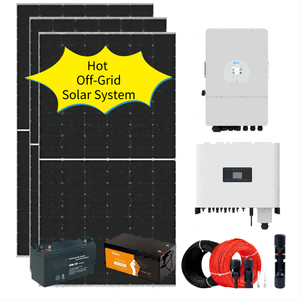高效4000瓦移动立方体离网太阳能系统木田太阳能5kw家用发电系统 - Product Image 3