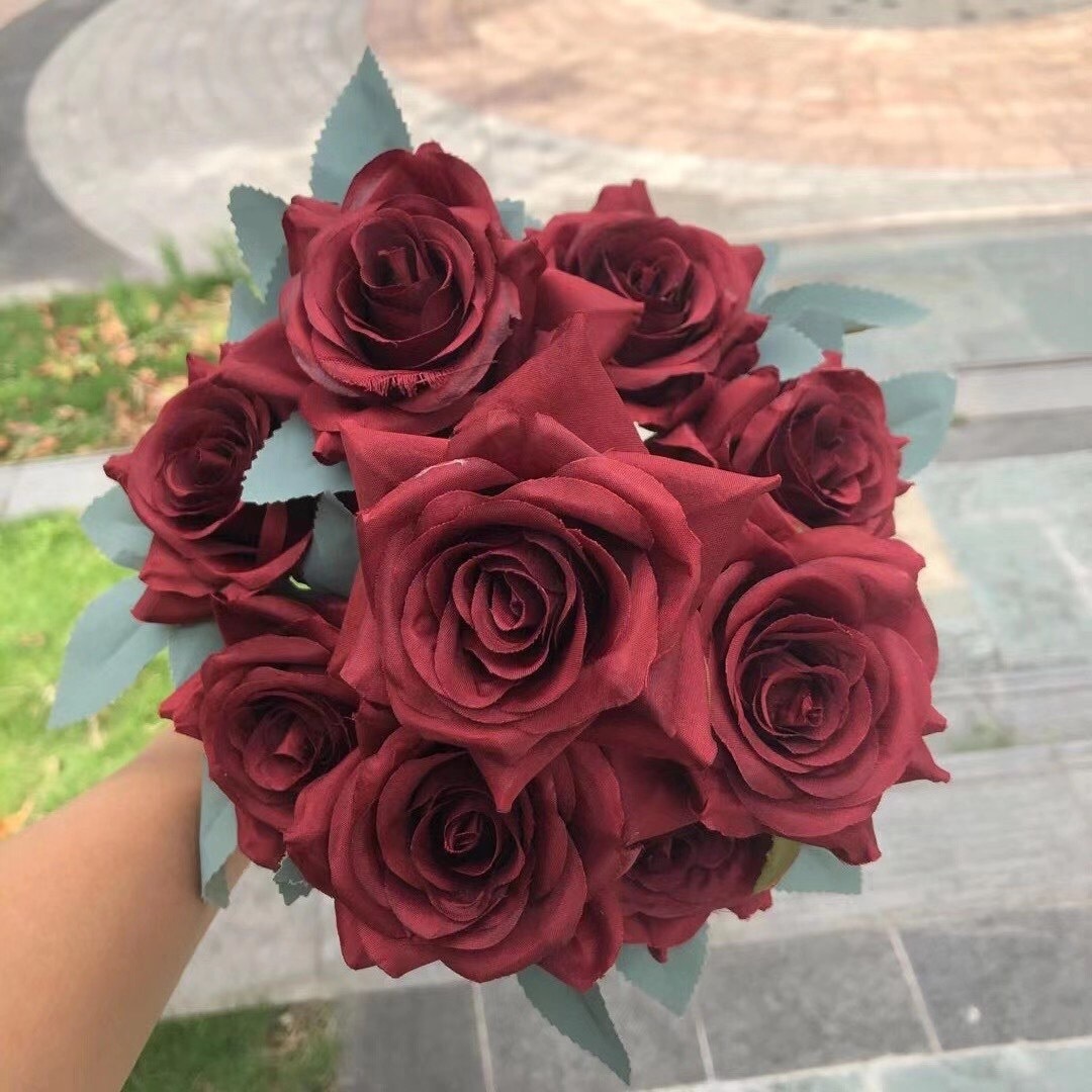 9 rosas de esquina de otoño