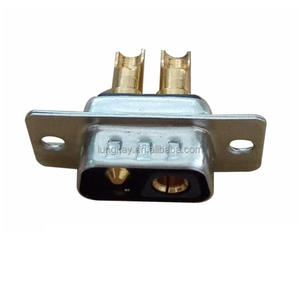Conector macho 2V2 de alta potencia, PIN dorado recto, copa de soldadura de alta corriente, tipo 2V2, conector DB - Product Image 2