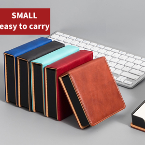 Hotel Pocket PU Leather Replaceable Note <strong>Memo</strong> Pads 3x3 Sticky Notes <strong>Notepad</strong> <strong>Block</strong> Cube Holder Flip Square Case Box With Design