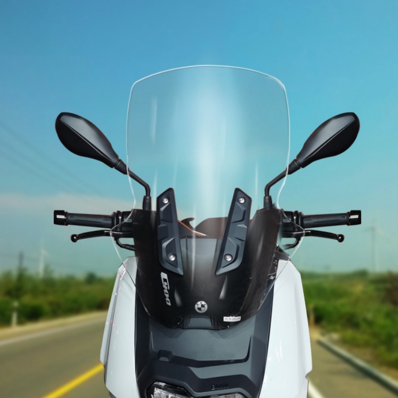 Elevación transparente 25 cm vidrio importado 4mm de espesor