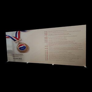 JiongChang Custom Exhibition Stand Portable Trade Show Booth Display Reusable Led Backlit Seg Frameless Light Box - Product Image 3