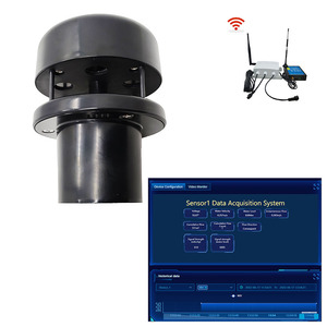 Estación meteorológica ultrasónica de múltiples parámetros RS485 RS232 SDI12 con velocidad del viento y presión de humedad de temperatura de dirección - Product Image 1