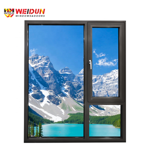 Weidun VF85ระบบหน้าต่างบานเลื่อนแบบมินิมอลลิสต์กันน้ำเสียงความร้อนกรอบอลูมิเนียมฉนวนป้องกันรังสียูวีสำหรับระเบียงบ้าน - Product Image 4