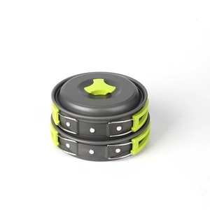 Xách Tay Cắm Trại đồ nấu nướng lộn xộn Kit cho ngoài trời Backpacking chuyến đi bán buôn ngoài trời cắm trại và đi bộ đường dài đồ nấu nướng Bộ - Product Image 4