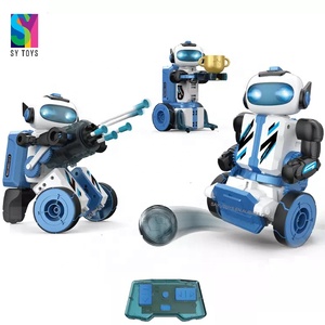 Giocattoli Robot intelligenti intelligenti per bambini telecomando in plastica elettronica per la programmazione - Product Image 1