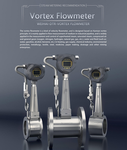 <strong>Insertion</strong> Type Vortex Flow Meter for Large Pipe Diameters and High Temperature Fluid Measurement