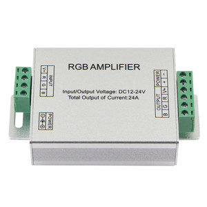 Console Controller Led Strip Light SMD 2835 DC12V-24V <strong>Input</strong> 12A 24A RGB RGBW Power Supply Repeater <strong>Amplifier</strong> - Product Image 6