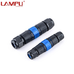 Outdoor Wire Connector 2P <strong>3P</strong> Quick Connect Slide Unlock Male and Female <strong>Plug</strong> in IP68 Waterproof Connector - Product Image 2