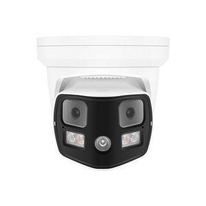 8MP 4K Smart doppia luce panoramica POE IP Camera, 4MP doppia lente 4mm 180 grado ampio visuale Videolink - Product Image 1